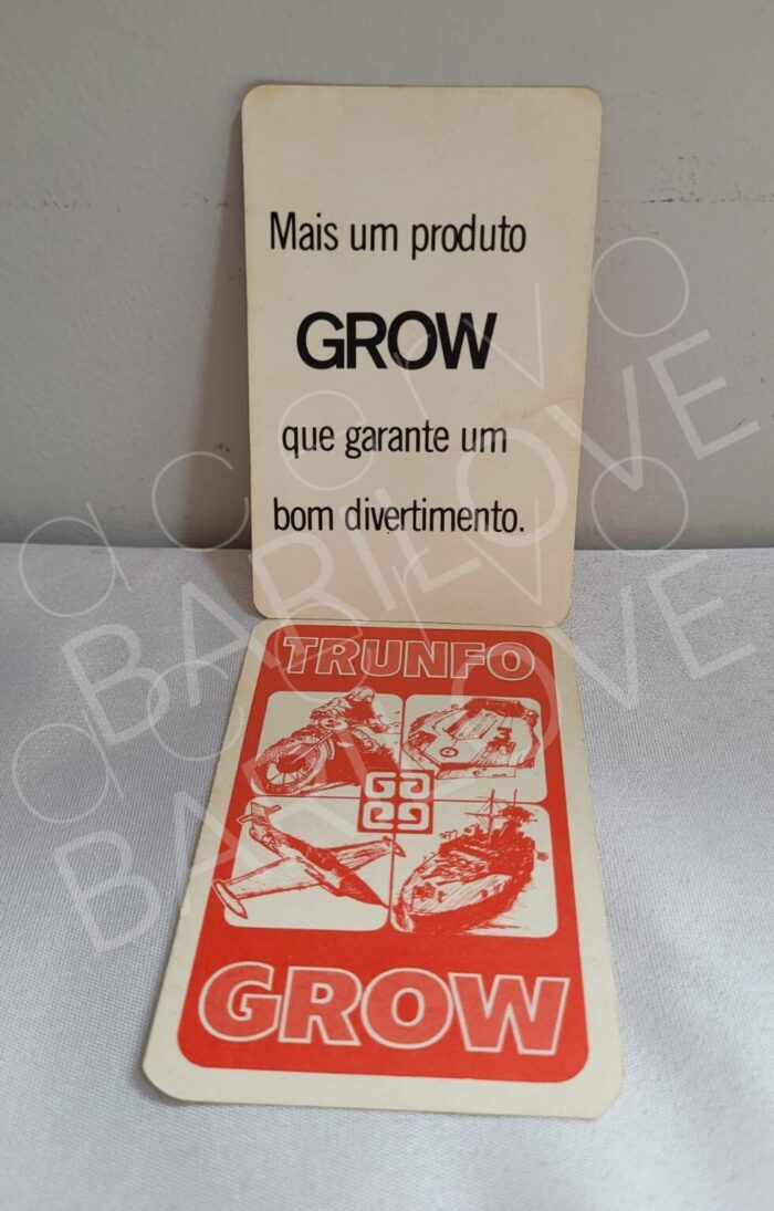 01 ª Edição - GROW - Carta GROW