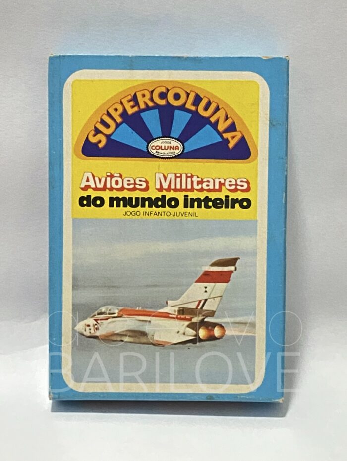 Super Trunfo Coluna Aviões Militares do mundo inteiro - Código: 1001