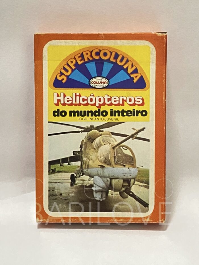 Super Trunfo Coluna Helicópteros do mundo inteiro - Código 1003