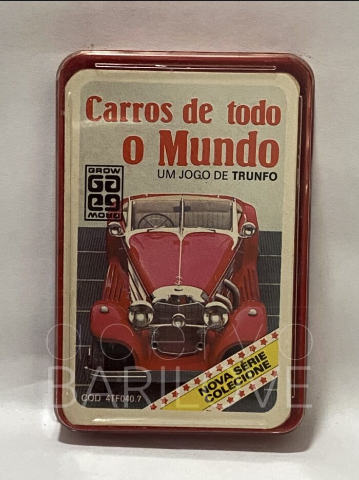 Super Trunfo Grow Carros de Todo o Mundo - Código 4TF040.7