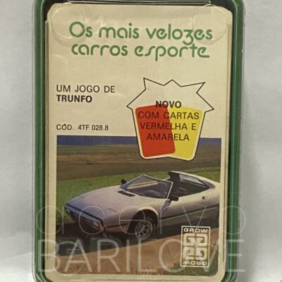 Super Trunfo Grow Os Mais Velozes Carros Esporte - Código 4TF028.8