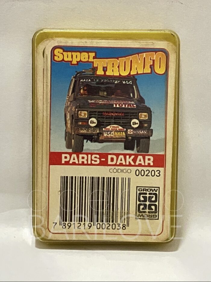 Super Trunfo Grow Paris-Dakar - Código: 00203