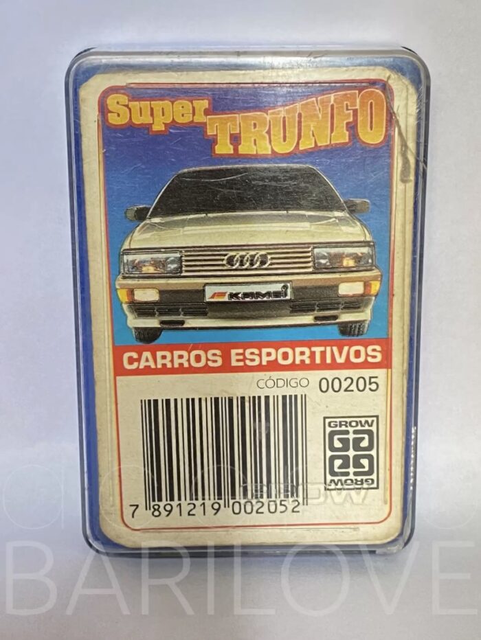 Super Trunfo Grow Carros Esportivos - Código 205