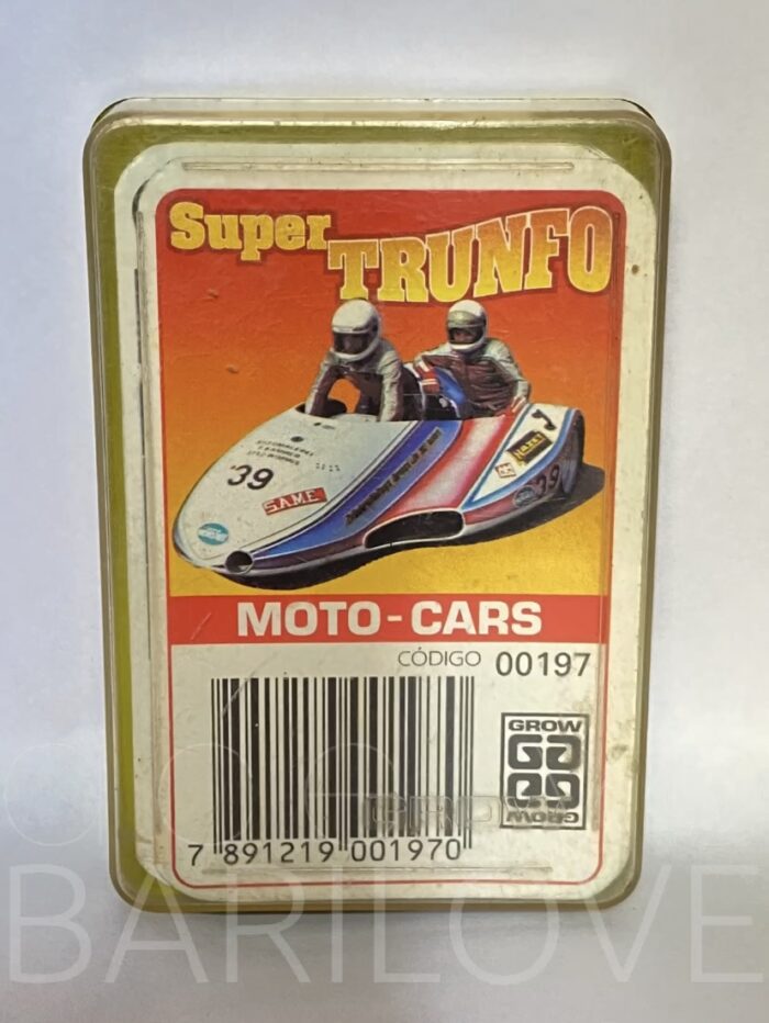 Super Trunfo Grow Moto-Cars - Código 197