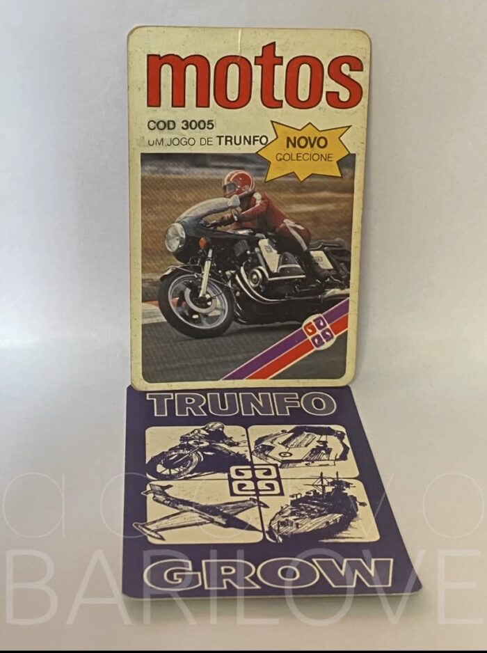 Super Trunfo Grow Motos (Verso Roxo) - Código 3005